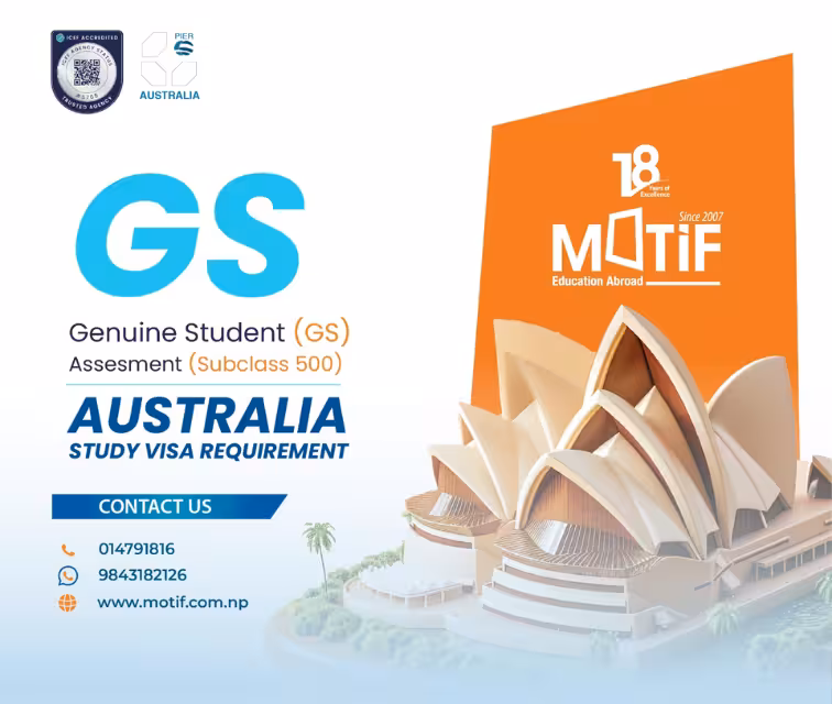 Genuine Student (GS) Requirement